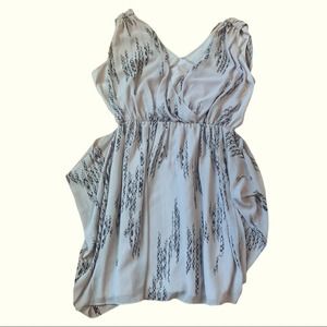 LYS | Artsy Taupe & Black Sleeveless Dress Sz 1X